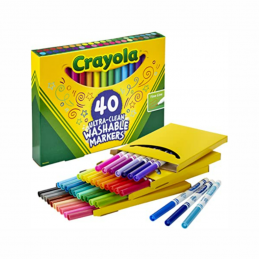 Marcadores 40 Crayola...